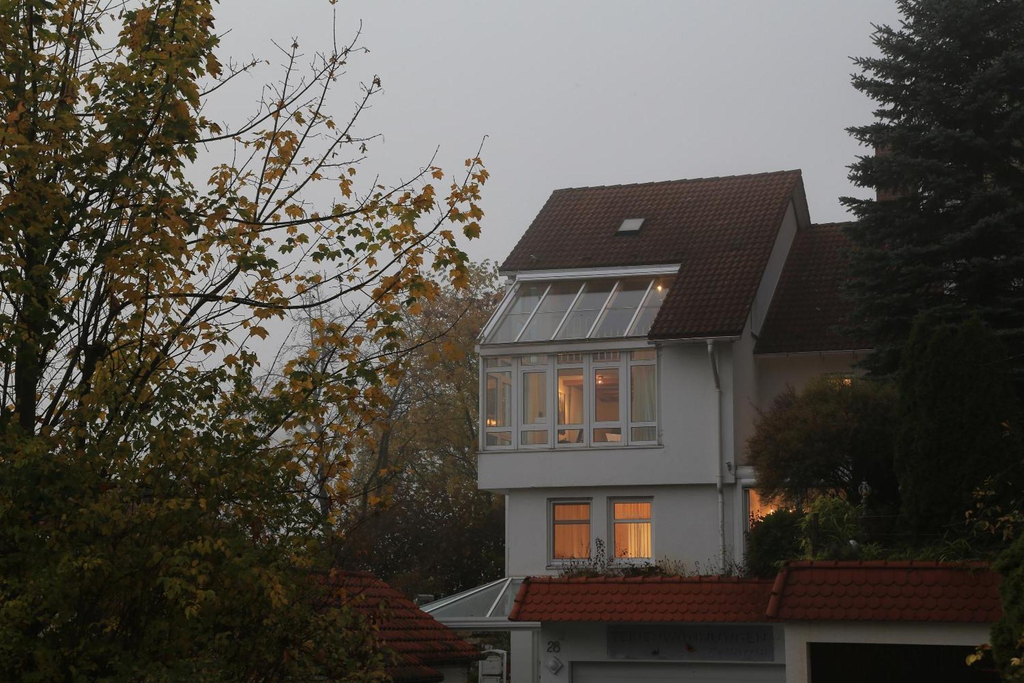 Ferienwohnung Haus Am Sonnenhügel Bad Urach Exterior foto