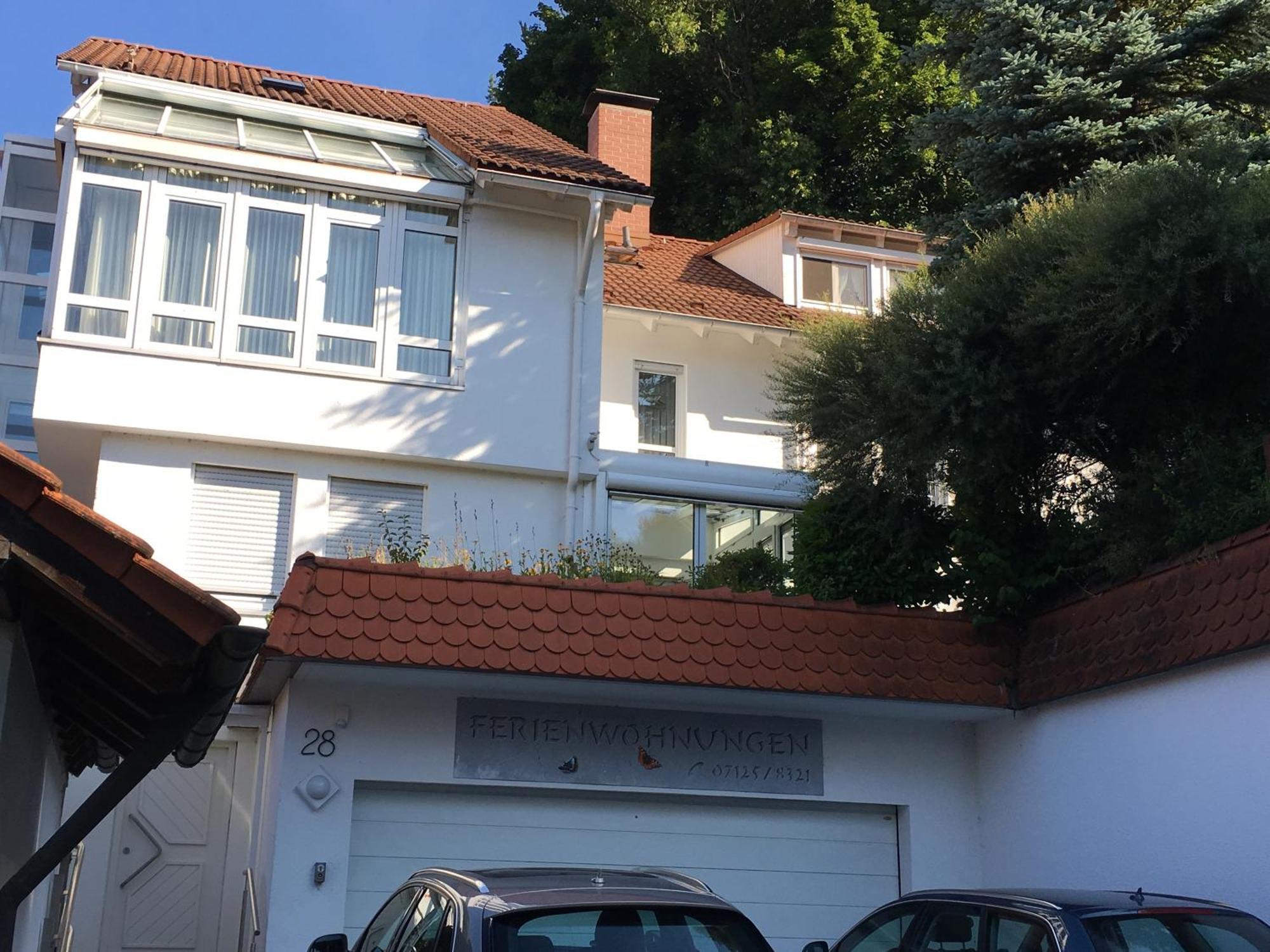 Ferienwohnung Haus Am Sonnenhügel Bad Urach Exterior foto
